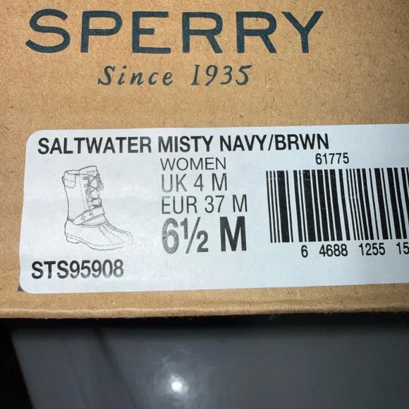 Sperry Brown and Blue Boots - Picture 8 of 8
